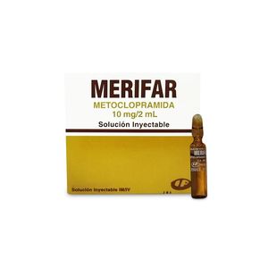 Merifar 10 mg/2 ml Solución Inyectable por Unidad - Una Ampolla 2 ml