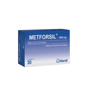 Metforsil 1000 mg Tabletas - Caja 30 und