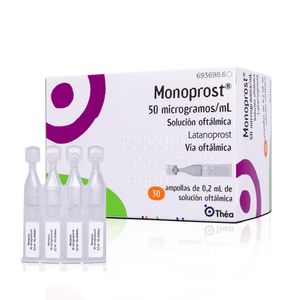 Monoprost 50 mcg/ml Solución Oftálmica Ampollas - Caja 30 und