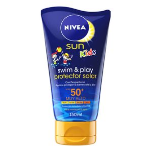 Nivea Sun Kids Swim & Play FPS50+ Protector Solar - Frasco 150 ml