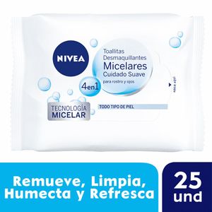 Nivea Toallitas Desmaquillantes Micelares - Caja 25 und