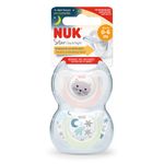 NUK-Star-Day---Night-0-a-6-Meses-Chupon-Modelo-Niña---Blister-2-und