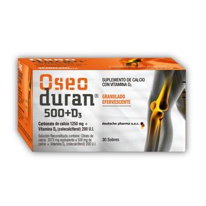 Oseoduran 500 + D3 Sobres - Caja 30 und