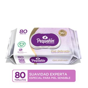 Pequeñín Piel Delicada Toallitas Húmedas - Bolsa 80 und