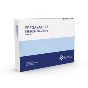 Pregabax 75mg Comprimidos - Caja 30 und