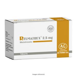 Reumatrex 2.5 mg Tabletas - Blíster 10 und