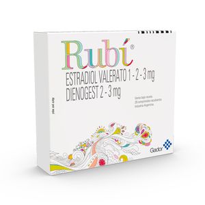 Rubi 3 mg + 4 mg + 5 mg + 1 mg Comprimidos - Caja 28 und