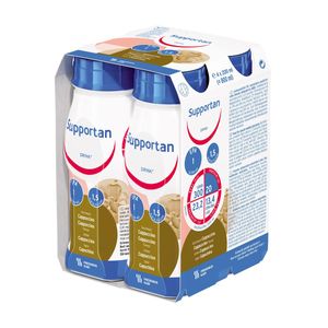 Supportan Drink Sabor Capuccino - Pack 4 und (200 ml c/u)