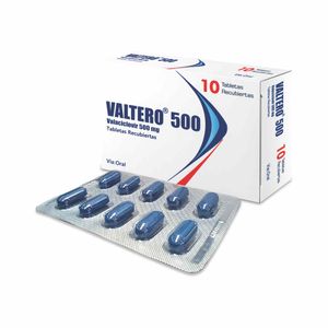 Valtero 500 mg Tabletas - Caja 10 und