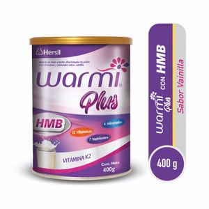 Warmi Plus Polvo Sabor Vainilla - Lata 400 g