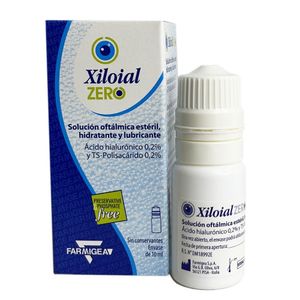 Xiloial Zero 0.2% + 0.2% Solución Oftálmica - Frasco 10 ml