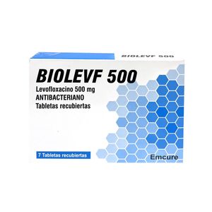 Biolevf 500 mg Tabletas - Caja 7 und