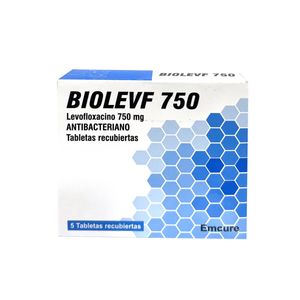 Biolevf 750 mg Tabletas - Caja 5 und