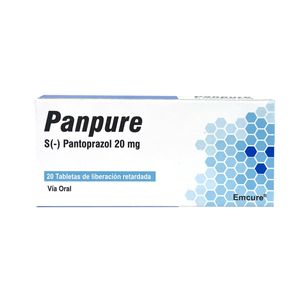 Panpure 20 mg Tabletas - Caja 20 und