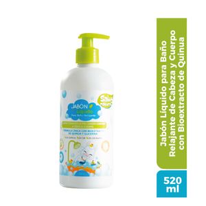 Salvy Natural Jabón Líquido para Baño Relajante - Frasco 520 ml