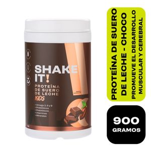 Shake It! Proteína de Suero de Leche Kids Sabor Chocolate - Frasco 900 g