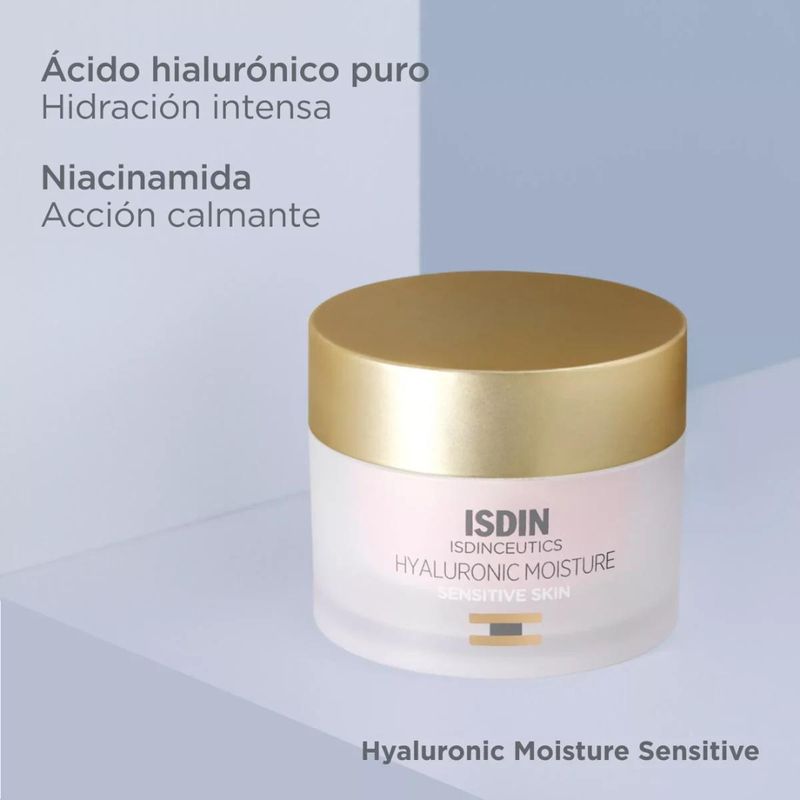 Isdin-Isdinceutics-Hyaluronic-Moisture-Sensitive-Skin---Pote-50-g---Frasco-1-und