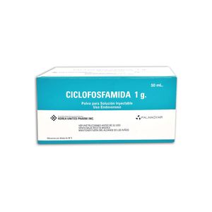 Ciclofosfamida 1 g PM Polvo Para Solución Inyectable por Unidad - Un Vial 1 g