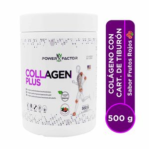 Collagen Plus en Polvo Sabor Frutos Rojos - Frasco 500 g