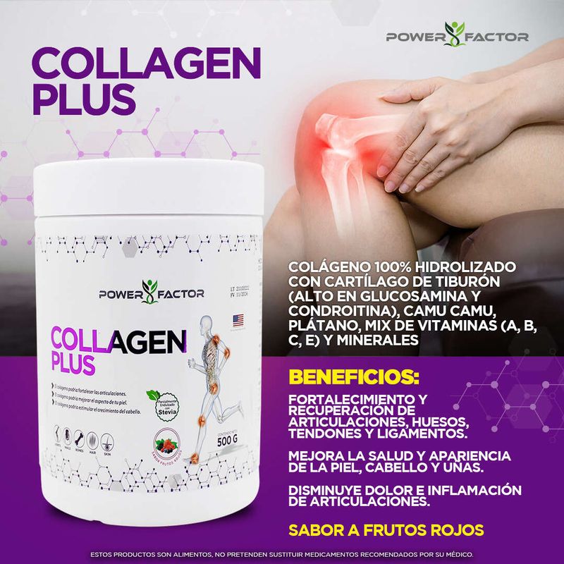 Collagen-Plus-en-Polvo-Sabor-Frutos-Rojos---Frasco-500-g