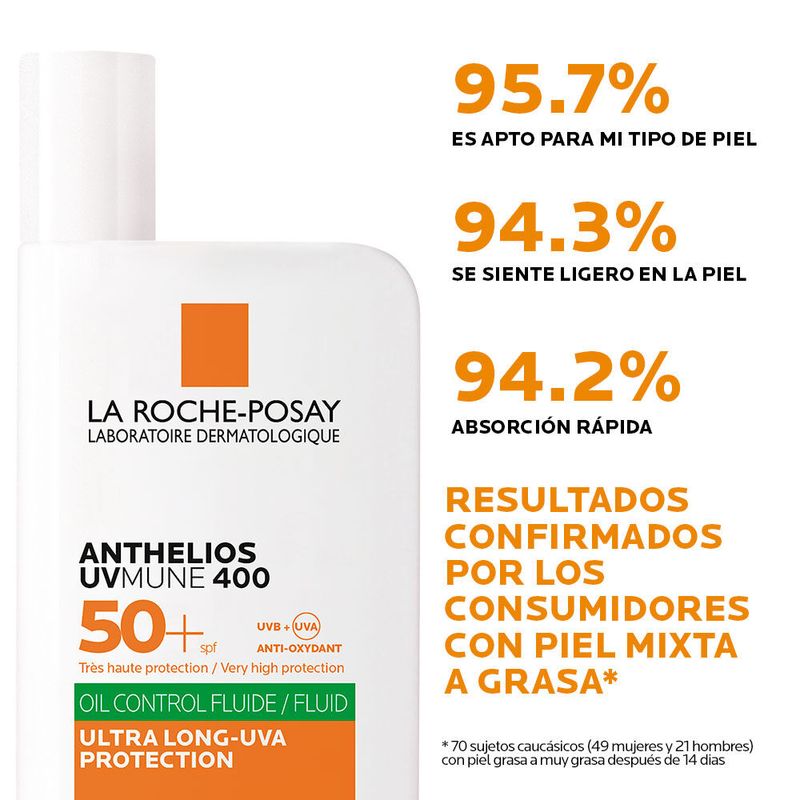 La-Roche-Posay-Anthelios-Uvmune-400-Oil-Control-SPF50-Sin-Color---Frasco-50-ml