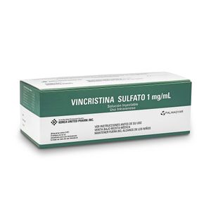 Vincristina Sulfato 1 mg/ml PM Solución Inyectable - Vial 1 mg