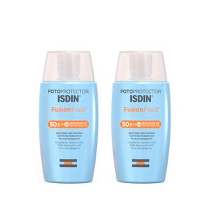 Pack x 2 Isdin Fotoprotector Fusion Fluid SPF50 50 ml - Pack 2 und