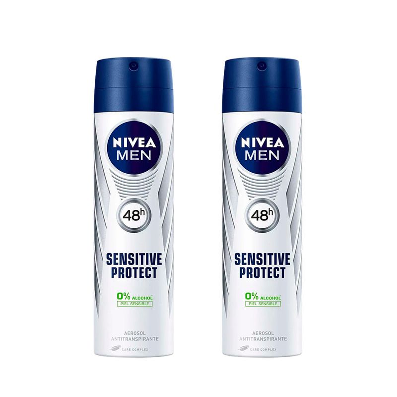 Pack-x-2-Nivea-Men-Sensitive-Protect-Aerosol-150-ml-c-u---Pack-2-und