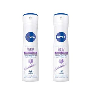 Pack x 2 Nivea Tono Natural Beauty Aerosol 150 ml c/u - Pack 2 und