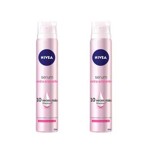 Pack x 2 Nivea Extra Aclarado Natural Aerosol 100 ml - Pack 2 und