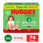 Huggies-Active-Sec-Pañales-para-Bebe-Talla-XG-Bigpack---Bolsa-74-und