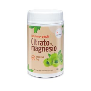 HI Universal Citrato de Magnesio Amalaki, Zinc y Vitamina C - Frasco 330 g