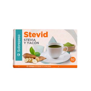 Vid Natur Stevid Stevia con Yacón Sobres - Caja 60 und