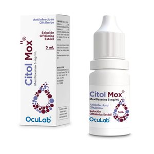 Citol Mox 5 mg/ml Solución Oftálmica - Frasco 5 ml