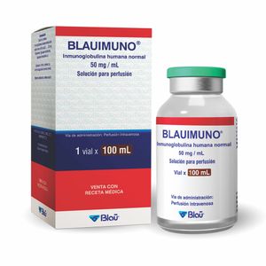 Blauimuno 50 mg/ml Solución para Perfusión - Vial 100 ml