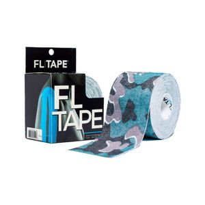 FL Tape Venda Kinesiológica Color Camuflaje Gris (5 cm x 5 m) - Caja 1 und