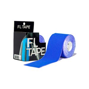 FL Tape Venda Kinesiológica Color Azul (5 cm x 5 m) - Caja 1 und