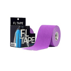 FL Tape Venda Kinesiológica Color Morado (5 cm x 5 m) - Caja 1 und