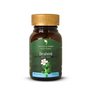 Herbals & Health Brahmi Cápsulas - Frasco 60 und