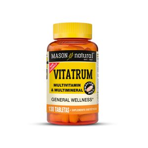 Mason Vitatrum Multivitamínico Tabletas - Frasco 130 und