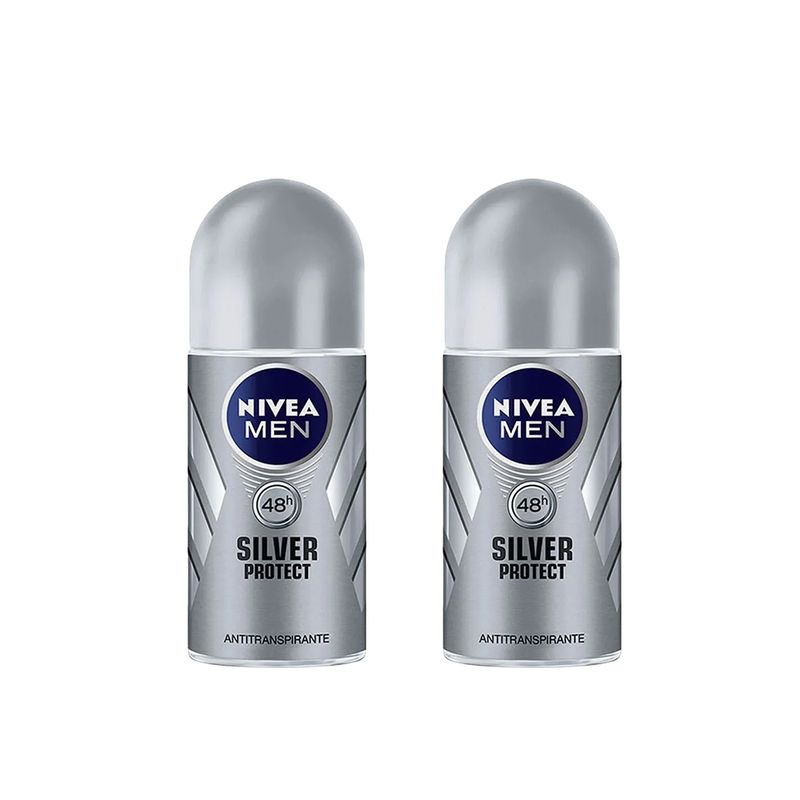 Pack-x-2-Nivea-Men-Silver-Protect-Roll-On-50-ml-c-u