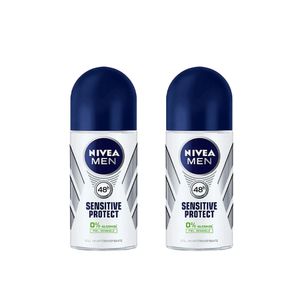 Pack x 2 Nivea Men Sensitive Protect Roll On 50 ml c/u