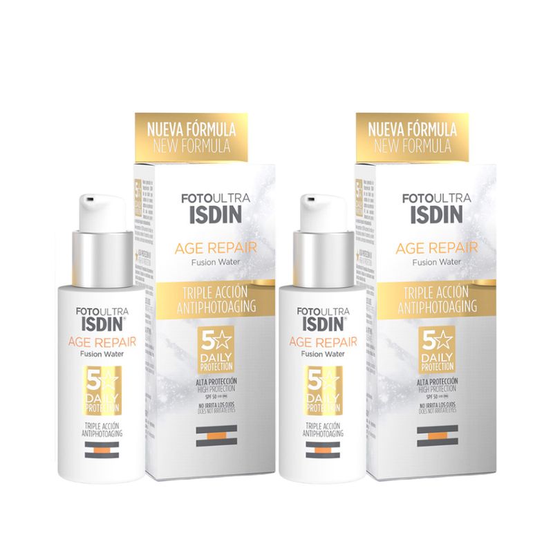 Pack-x-2-Isdin-Fotoultra-Age-Repair-Sin-Color-SPF50