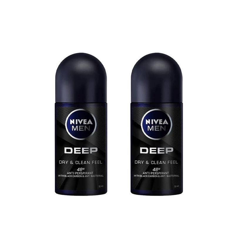 Pack-x-2-Nivea-Men-Deep-Dry---Clean-Feel-48H-Roll-On-50-ml-c-u