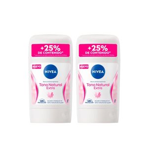 Pack x 2 Nivea Tono Natural Classic Barra 54 g c/u