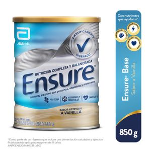 Ensure en Polvo Sabor Vainilla - Lata 850 g