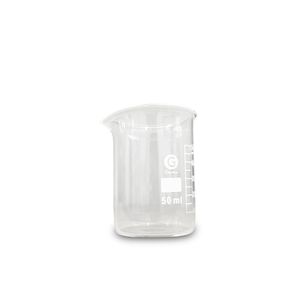 Vaso Precipitado de Vidrio 50 ml - Bolsa 1 und