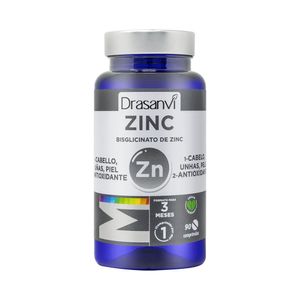 Drasanvi Bisglicinato de Zinc 100 mg Comprimidos - Frasco 90 und