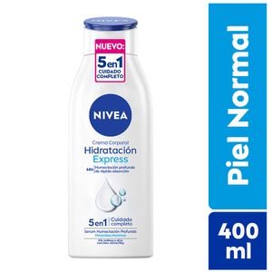 Nivea Hidratación Express Crema Corporal - Frasco 400 ml