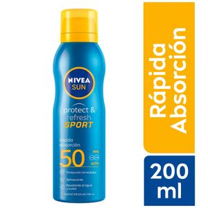 Nivea Sun Protect & Refresh Protector Solar FPS50 Spray - Frasco 200 ml